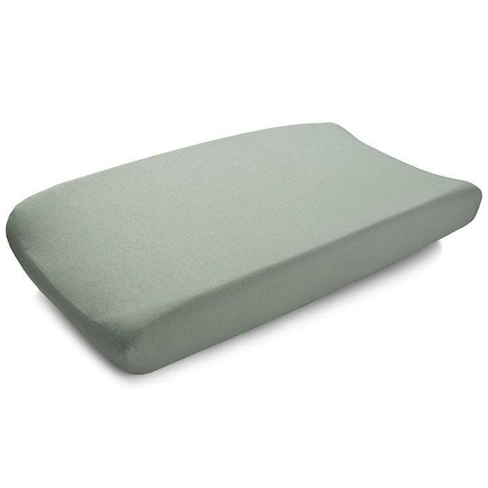 Liz and Roo Willow Linen Contoured Changing Pad Cover